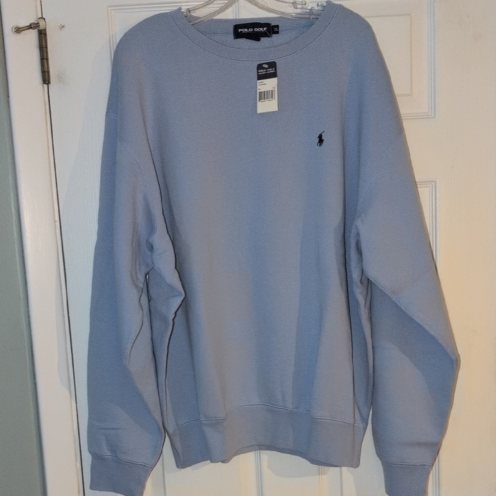 Polo Ralph Lauren Men's Blue Crewneck Sweater